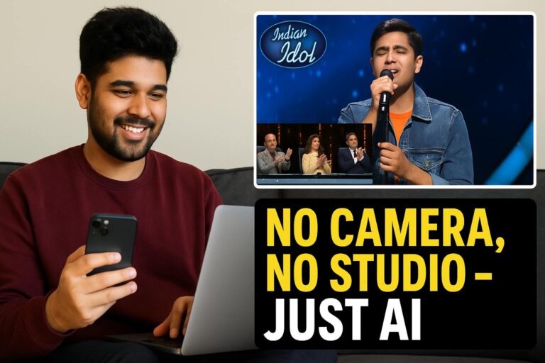 How To Create Viral Indian Idol Singing Videos Using AI