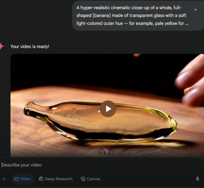 a video generated by Veo3