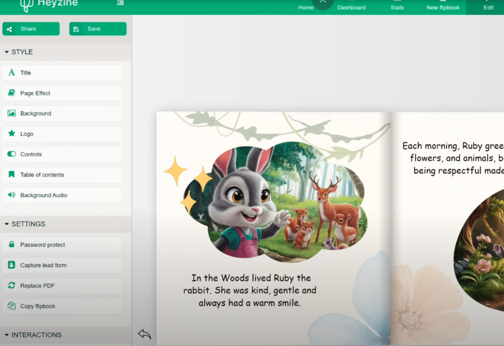 Heyzine Dashboard