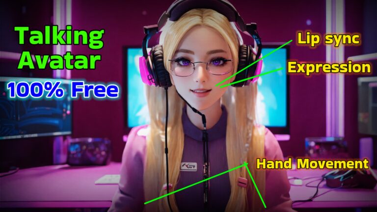 How To Create Talking Ai Avatar Free | Full Course | Google VEO 3 featured image