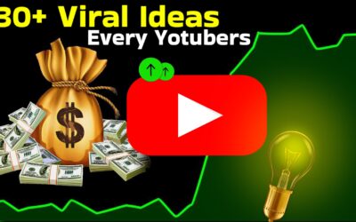 30+ Easy YouTube Video Ideas for Every Creator!