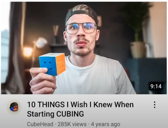 10 Things I Wish I Knew When Starting Cubing