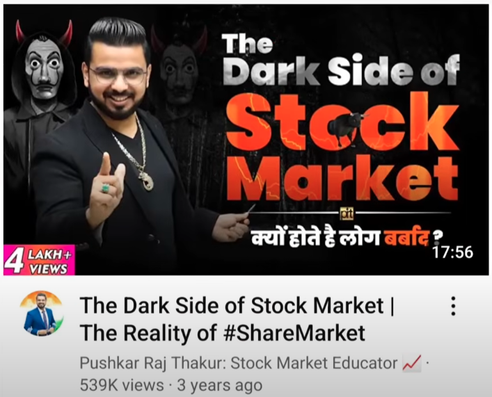 The Dark Side of Stock Market