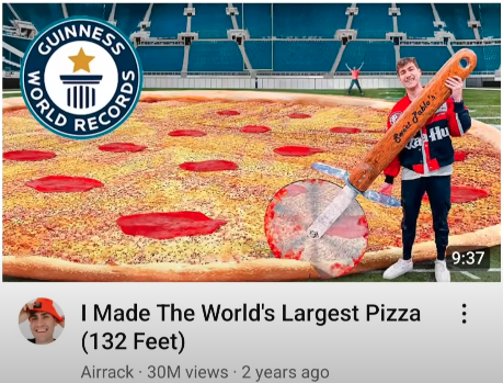 I Made The World’s Largest Pizza