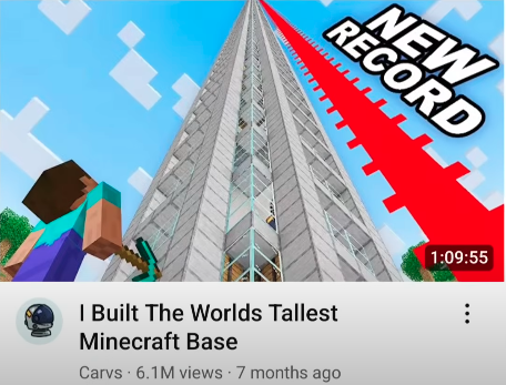 I Built The World’s Smallest Minecraft Base