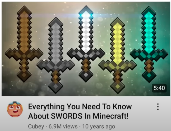 Everything You Need To Know About Swords In Minecraft