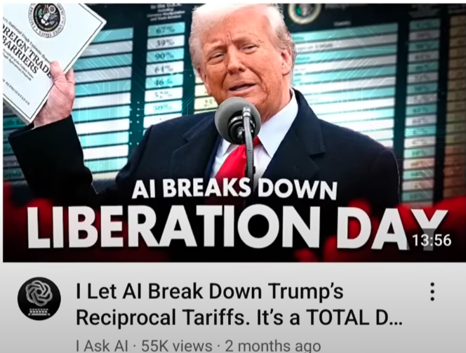 I Let AI Break Down Trump's Reciporocal Tarrifs.