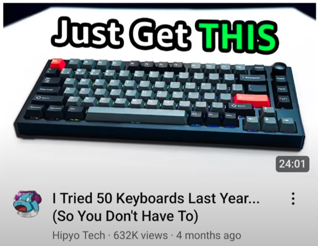 I Tried 50 Keyboards Las Year So You Don’t Have To