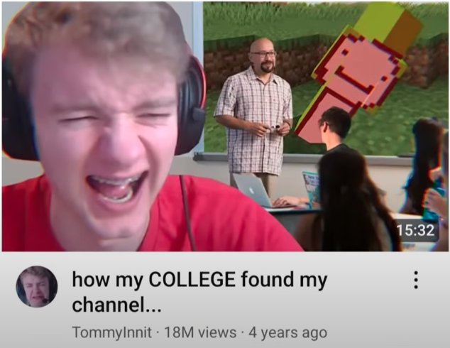 How My Whole College Found Out About My YouTube Channel