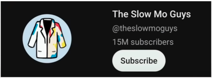 The Slow Mo Guys youtube channel