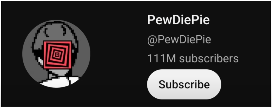 Pewdiepie youtube channel