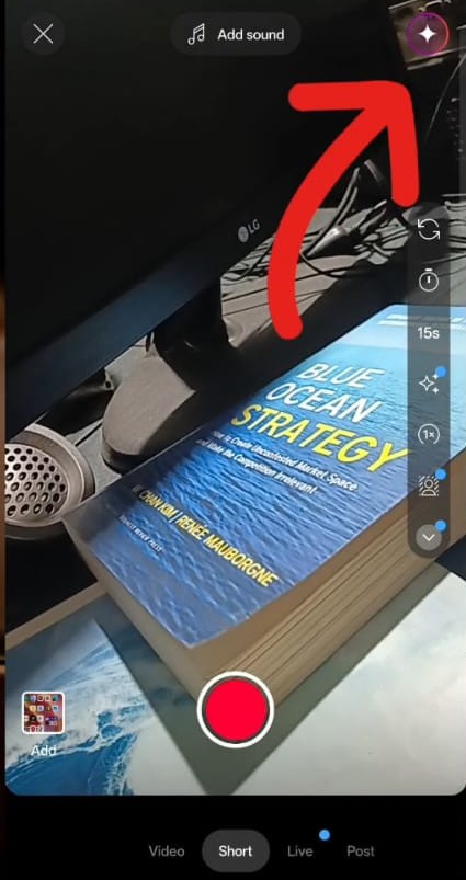 give your prompt and generate video using Youtube Shorts