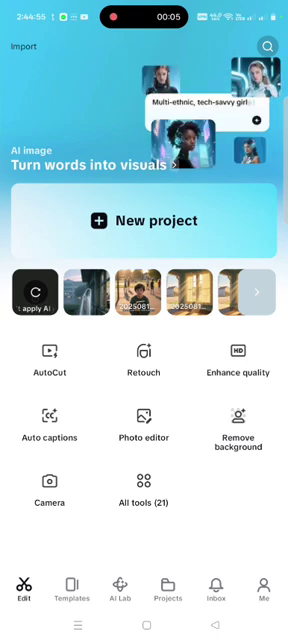 CapCut APK AI
