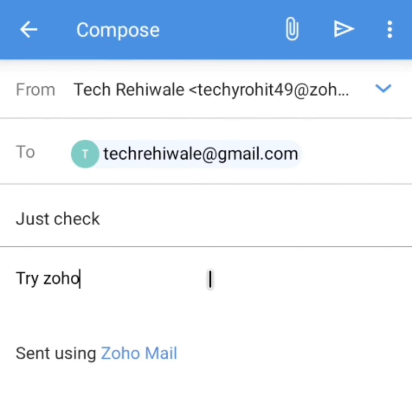 can i create zoho mail account