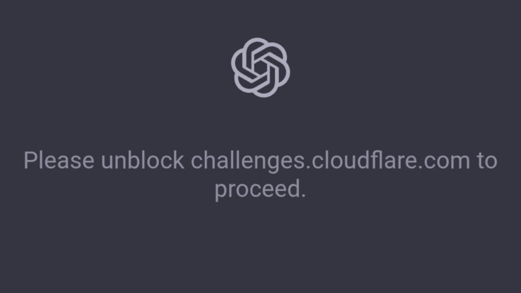 please unblock challenges cloudflare to proceed